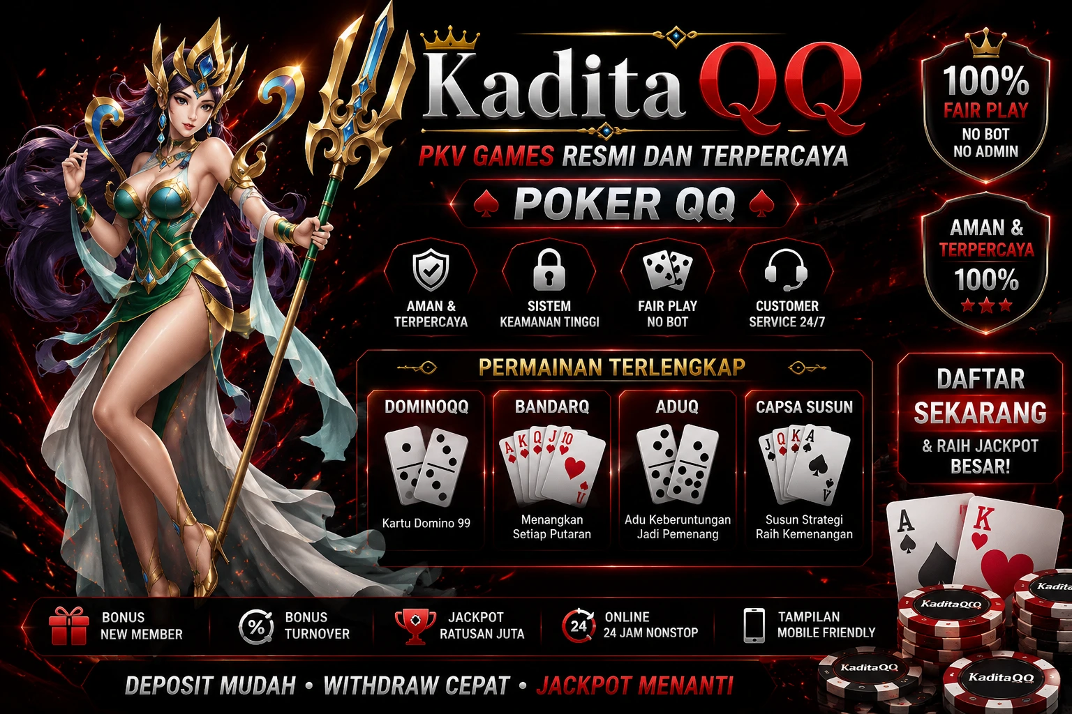 KaditaQQ Fantasy Casino Poker QQ
